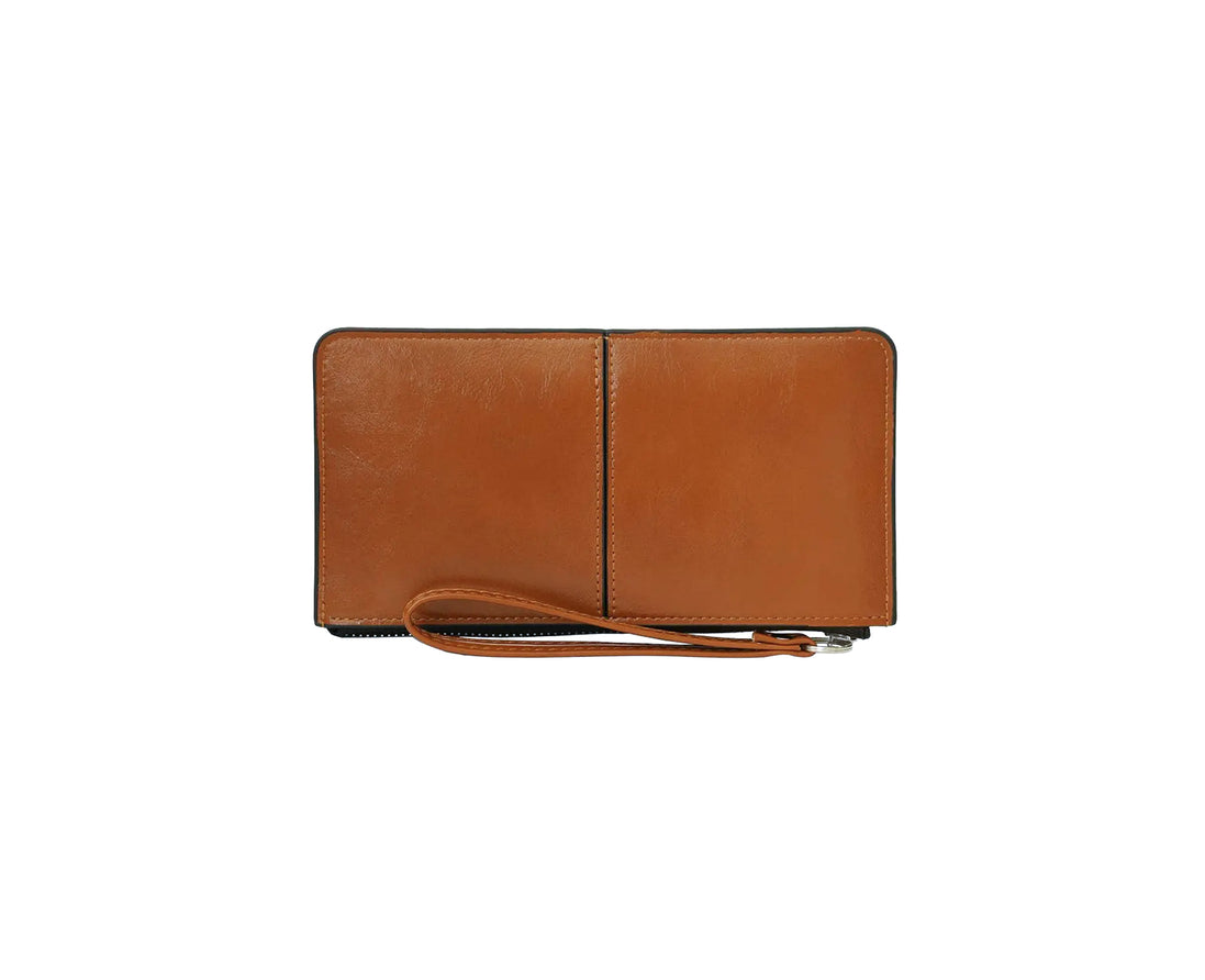 Vegan Leather Wristlet Wallet