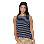 Striped Sleeveless Top