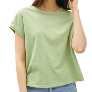 Exposed Seam Detail Boxy T-Shirt
