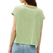 Exposed Seam Detail Boxy T-Shirt