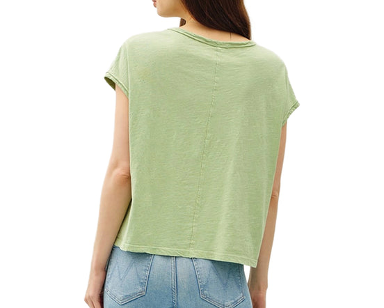 Exposed Seam Detail Boxy T-Shirt
