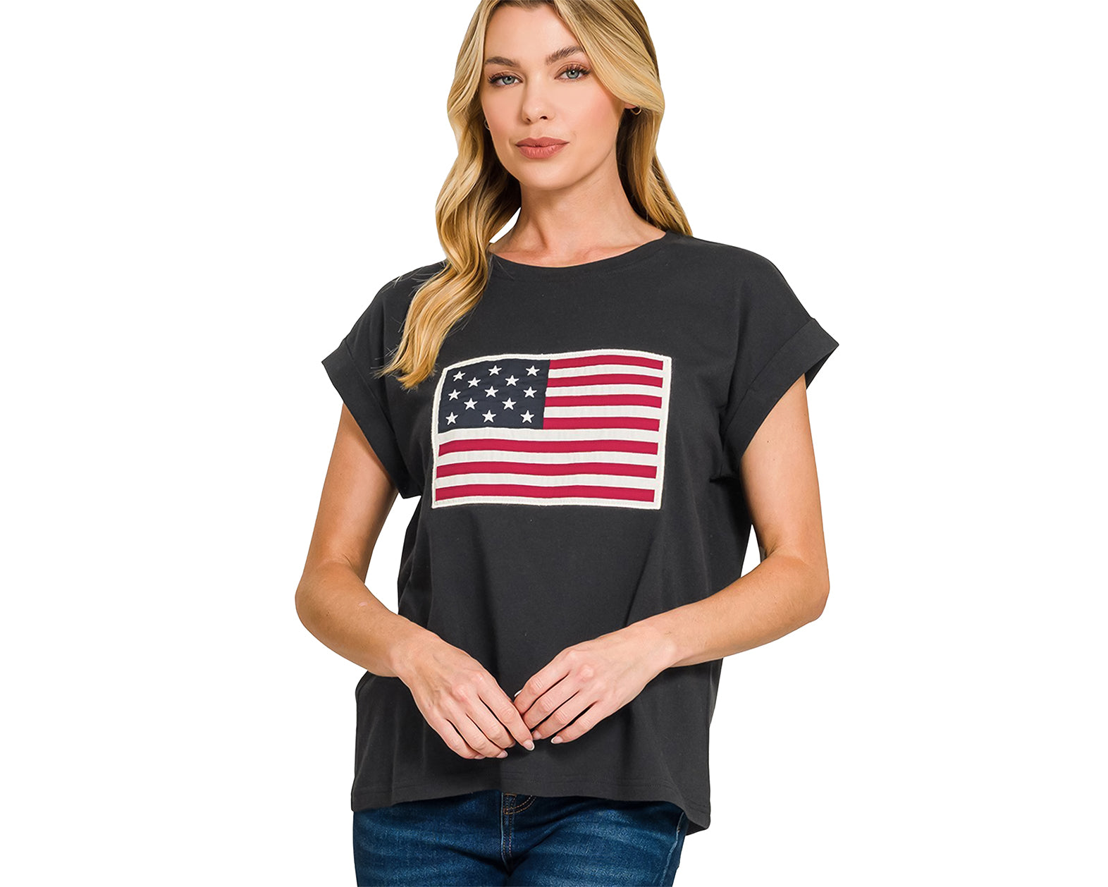 American Flag Tee