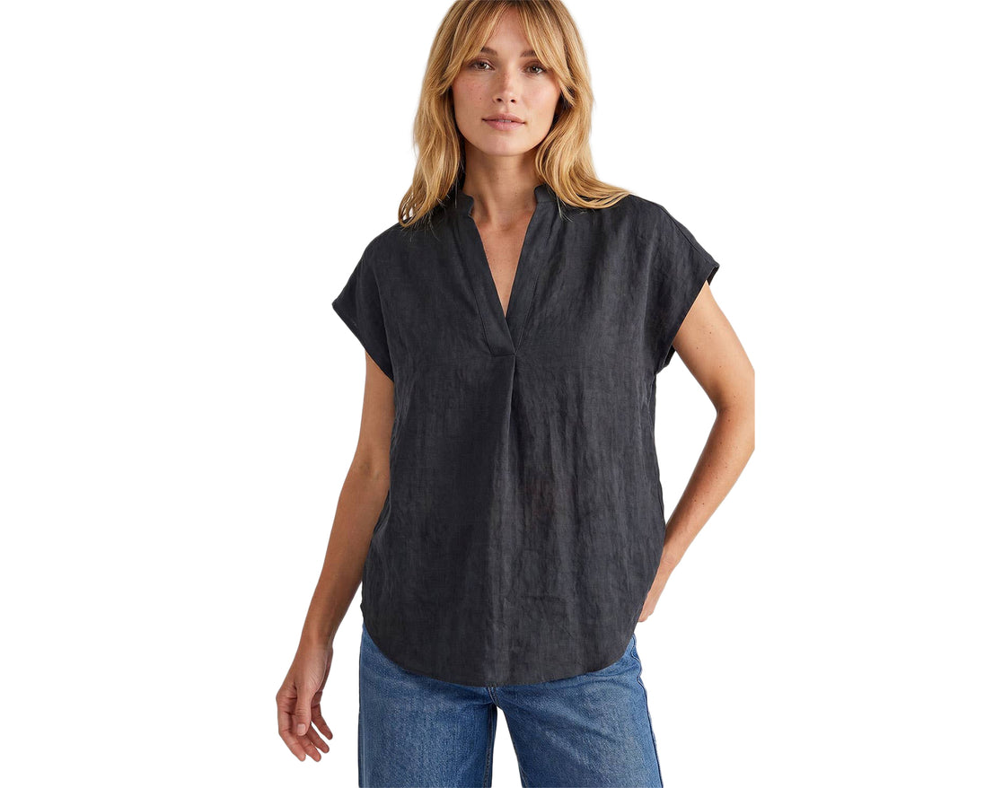 Soft Matte Drop Shoulder Top