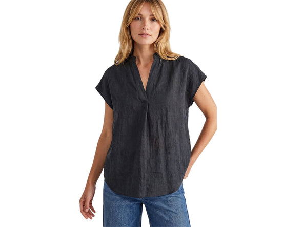 Soft Matte Drop Shoulder Top