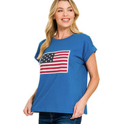 American Flag Tee