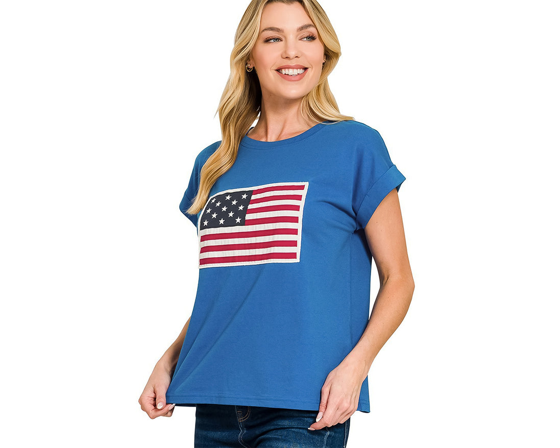 American Flag Tee