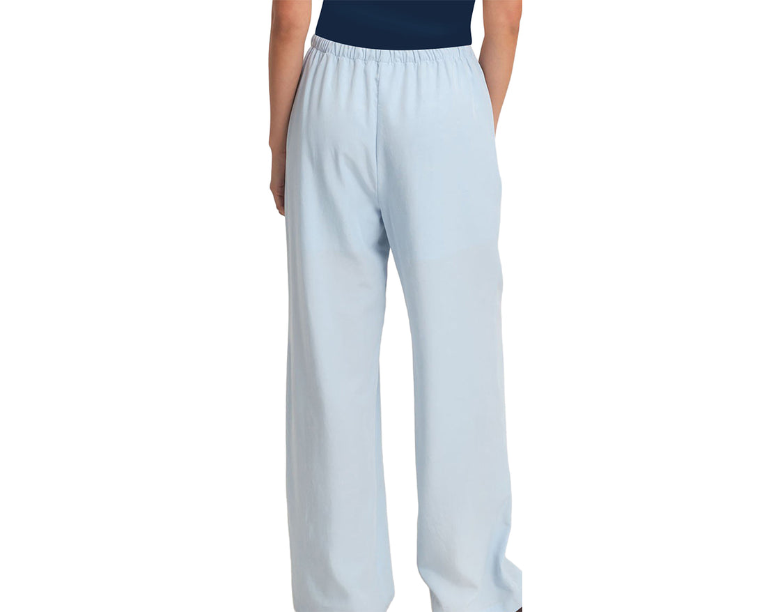 Lyocell Linen Straight Leg Pants