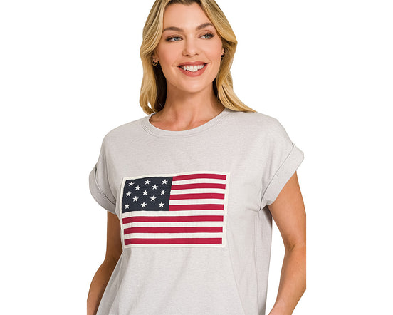 American Flag Tee