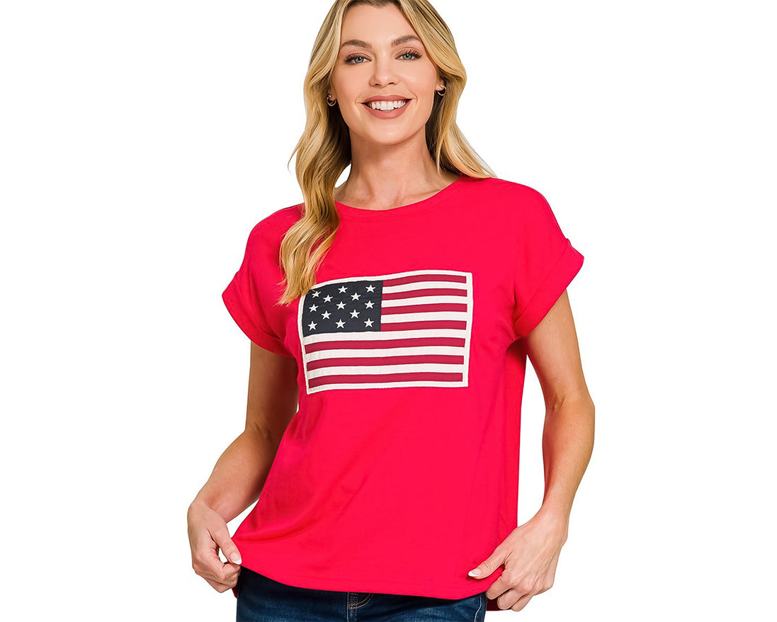 American Flag Tee