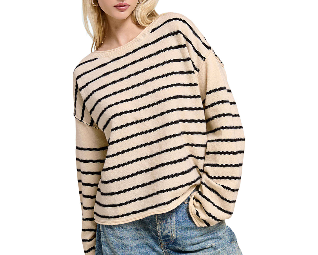 Classic Stripe Pullover Sweater