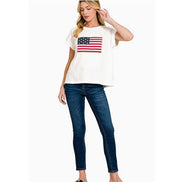 American Flag Tee