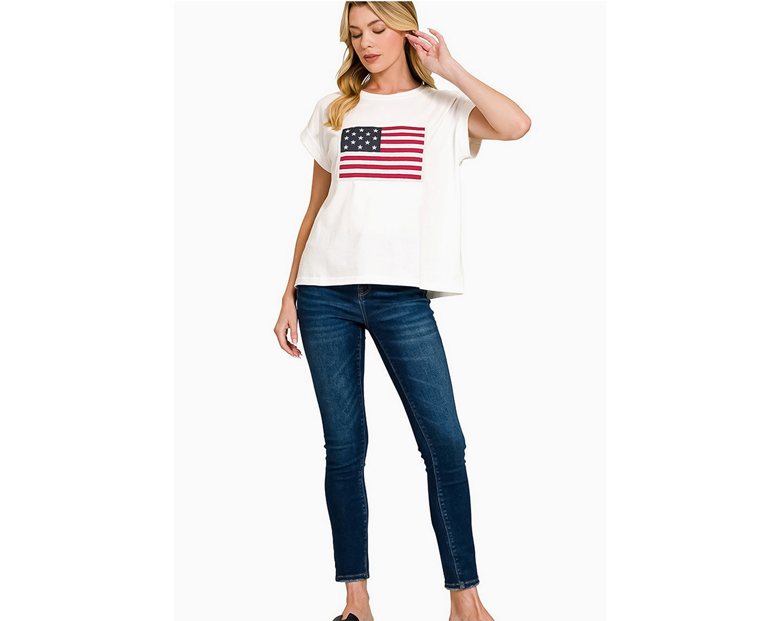 American Flag Tee